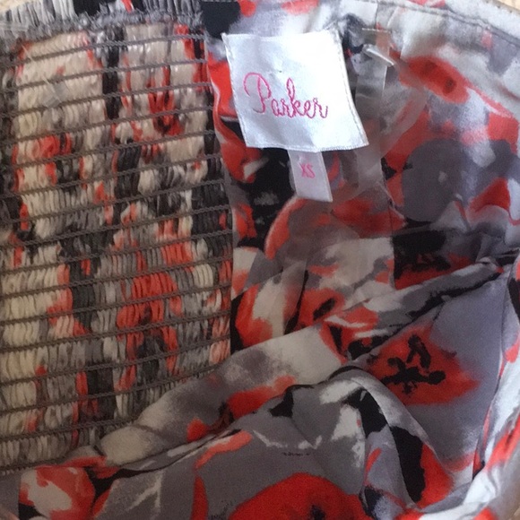 Parker strapless dress in Melrose print. Size XS. - Picture 5 of 8